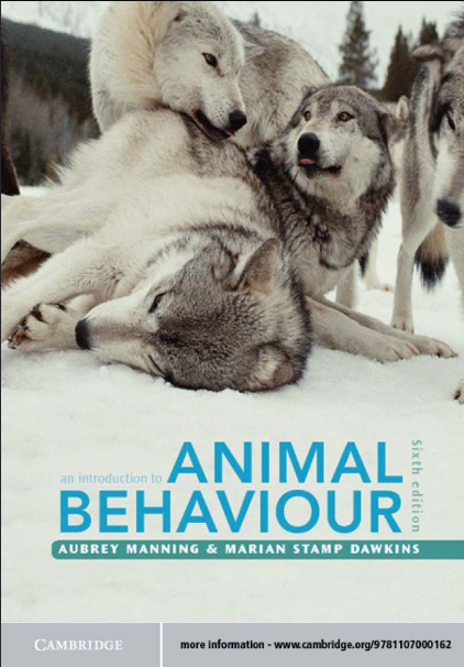 An Introduction to Animal Behaviour